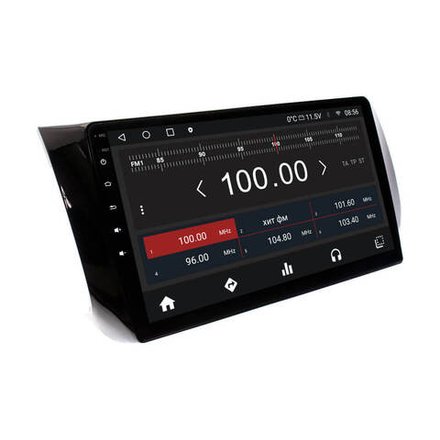 Магнитола для Nissan Sentra/Sylphy B17 2012-2023, Tiida 2015 - Carmedia SF-1666-IJ Android 10, 8-ядер, 4G SIM-слот