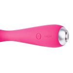 Ярко-розовый G-стимулятор 18см Svakom Iris Clitoral & G-spot Vibrator S-11