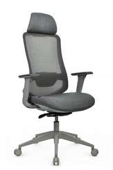 Кресло Genzo 8321H-BK Серый