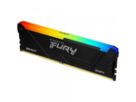 Оперативная память Kingston Fury Beast Black RGB KF432C16BB12A/16WP, DDR4 1х 16ГБ 3200 МГц, DIMM, RTL