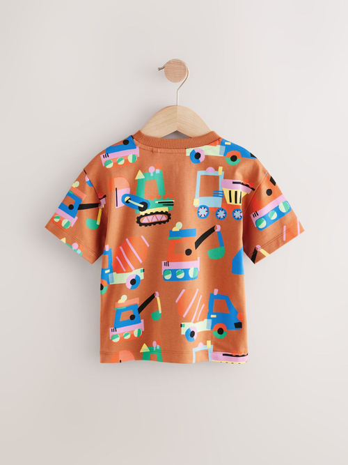 Футболка для мальчика Next E63-910, Кирпичный