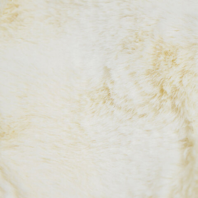 Коврик меховой фактурный 50*80см, полиэстер, молочный