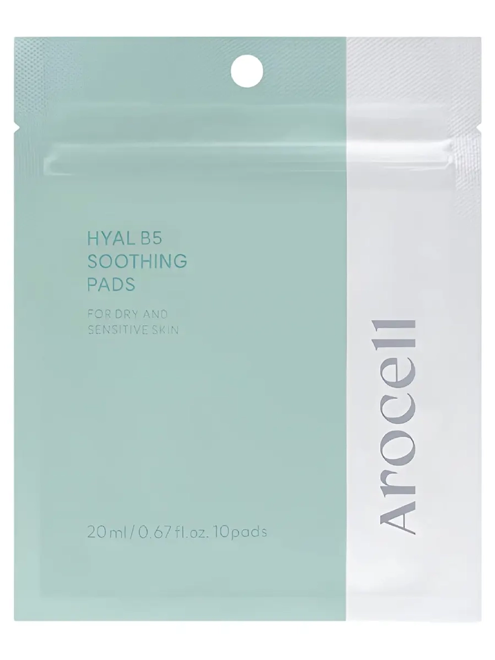 Arocell Охлаждающие успокаивающие пэды с гиалуроновой кислотой Hyal B5 Soothing Pads 10 шт