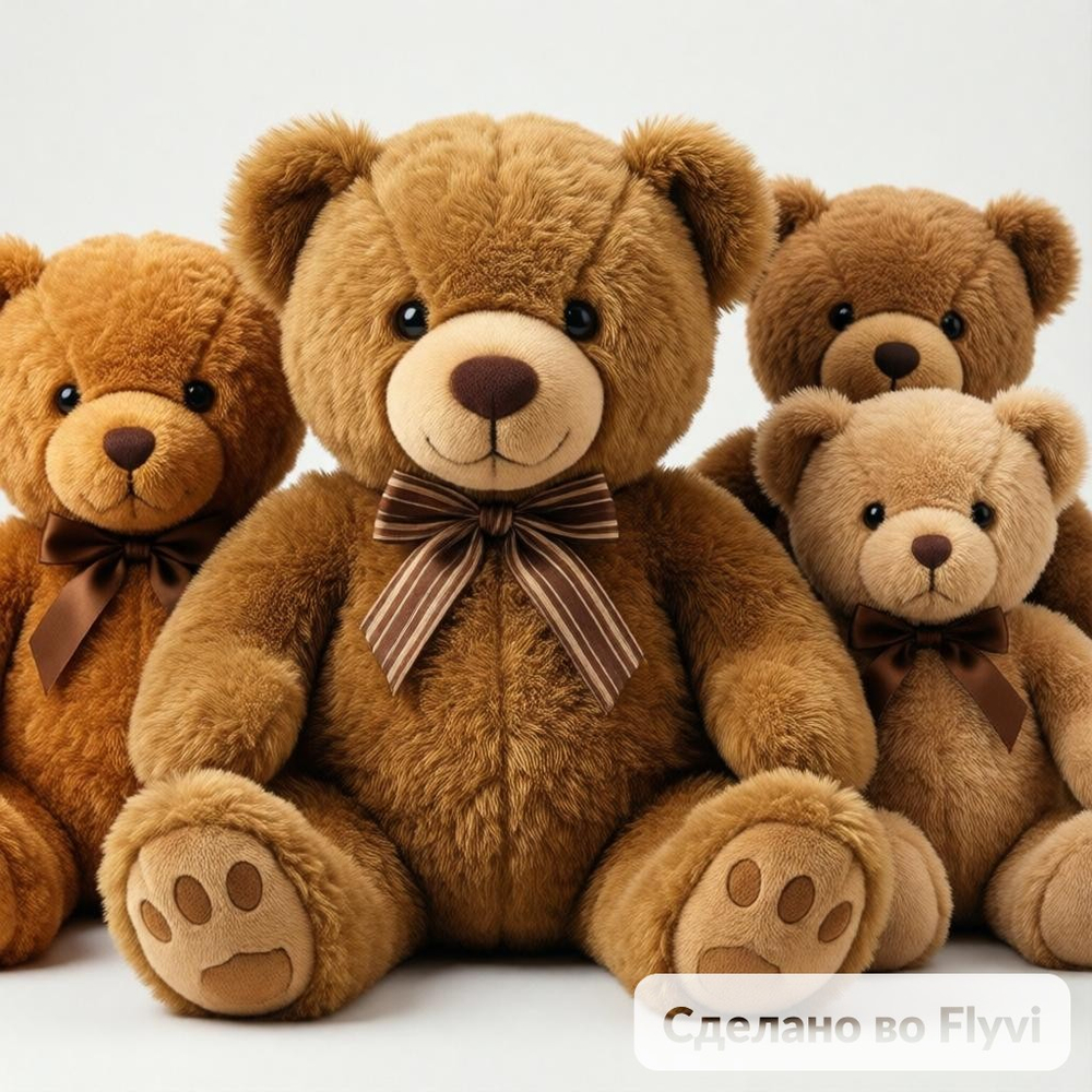 Мягкая игрушка "Бурый мишка"