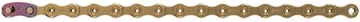 Велосипедная цепь SRAM XX1 EAGLE 126LI (126 звеньев), PWR.LCK (замок), 12S (12 скоростей), Gold (золотая)