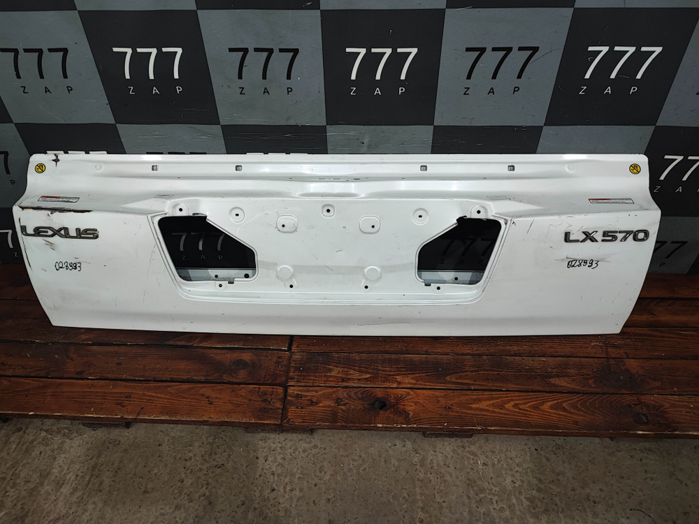 Борт задний откидной Lexus LX 3 (LX 570) 15-нв Б/У Оригинал 6506160371