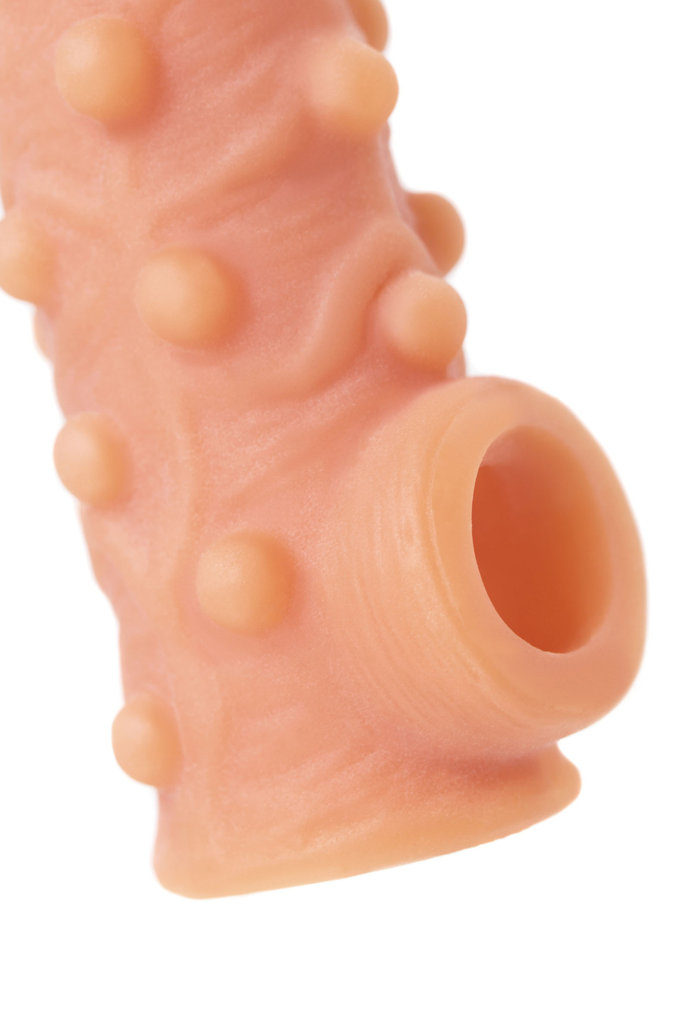 Насадка Kokos с дополнительной стимуляцией телесная 14 см