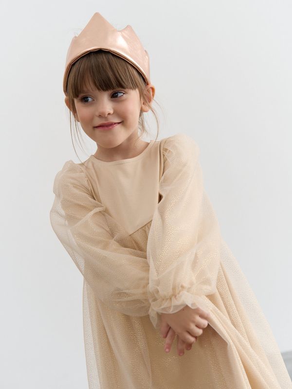 Платье с юбкой из фатина 