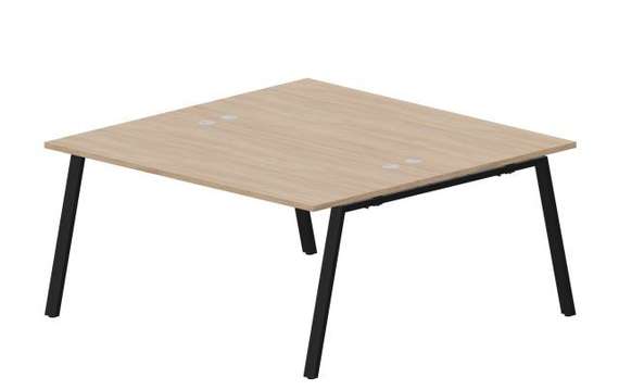 Составной стол Arena на 2 рабочих места 1580х1566х750мм (4 громмета)
