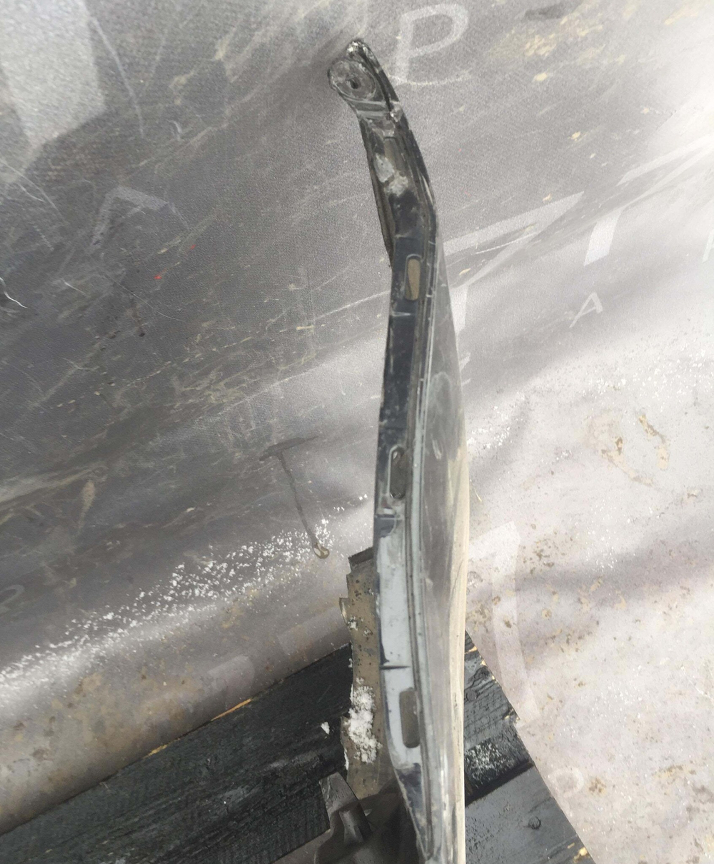 Бампер передний Volkswagen Polo 5 Sedan 10-15 Б/У Оригинал 6RU807221