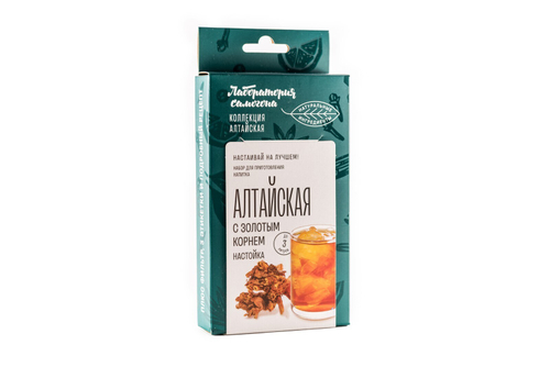 Набор специй и трав Алтайская настойка с Золотым корнем до 3л