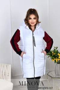 Костюм 8-337-марсала-белый Minova