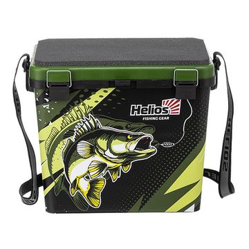 Ящик рыболовный зимний ZANDER односекционный хаки (HS-IML-19-H-1) Helios