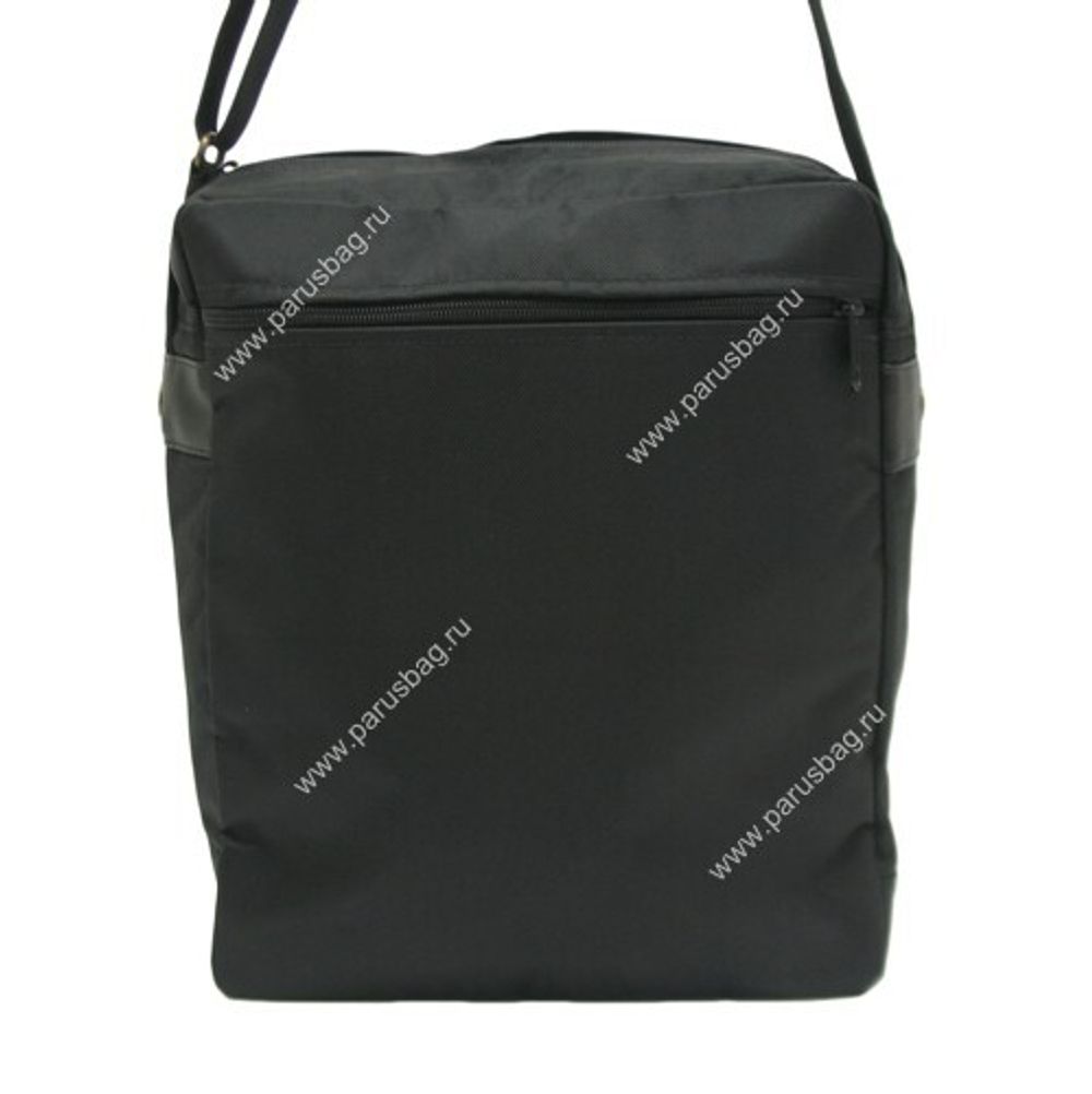 Сумка молодёжная Stelz 776, на ремне 36*29*11 чёрный Бабочки