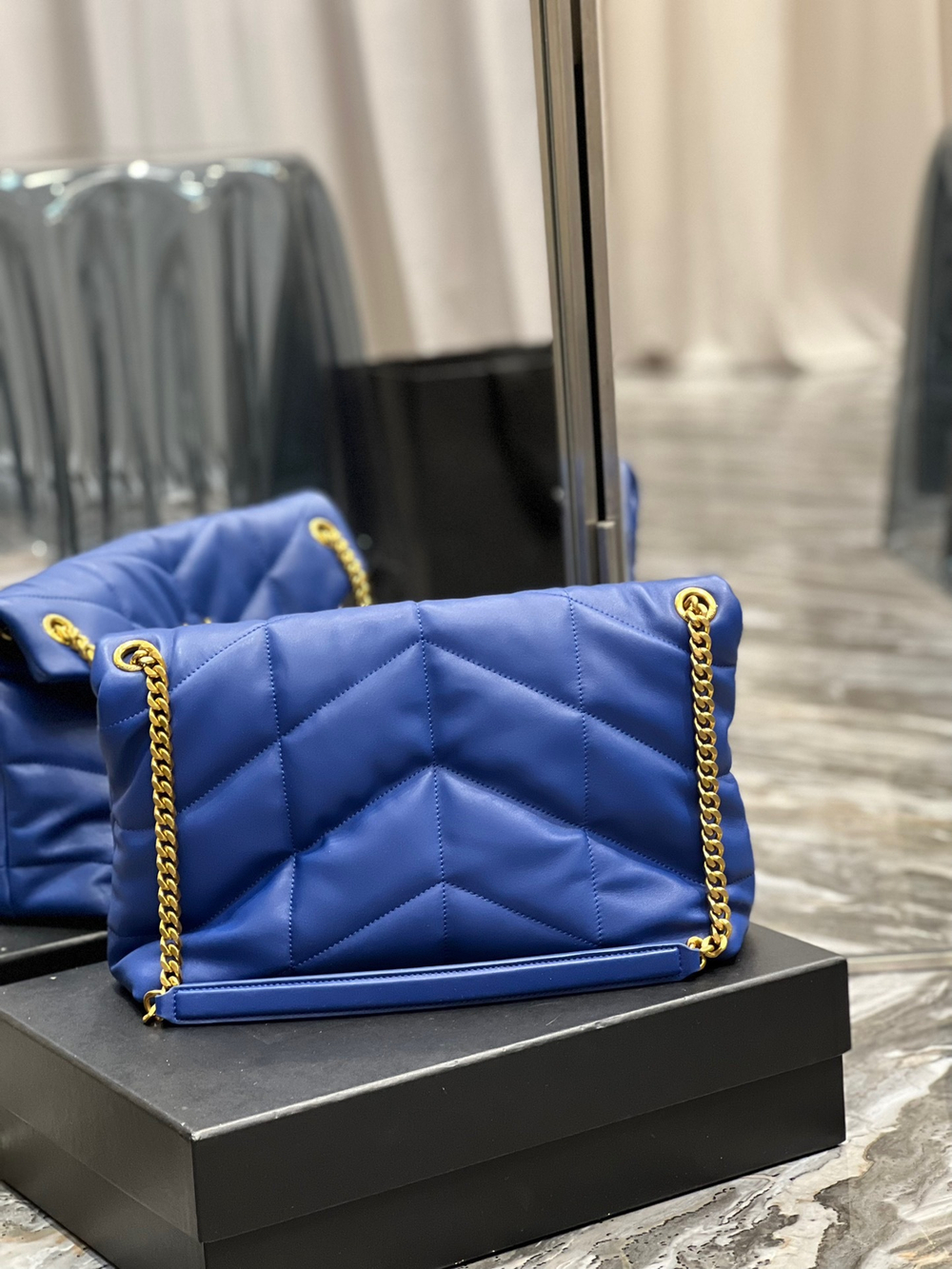 Saint Laurent Loulou Puffer Bag 35 cm