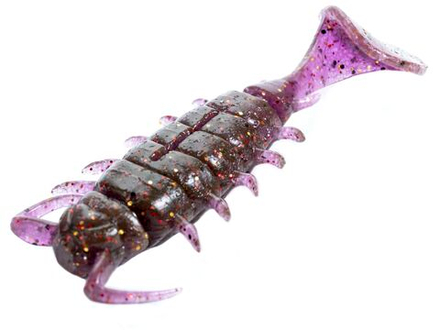 Виброхвосты съедобные искусственные LJ Pro Series ALIEN BUG 2,5in (06,35)/S13 7шт.