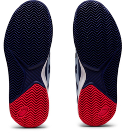 Женские Кроссовки теннисные Asics Gel-Resolution 8 Clay - soft sky/dive blue