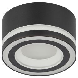 Светильник встраиваемый ЭРА DK113 BK под лампу GX53 черный