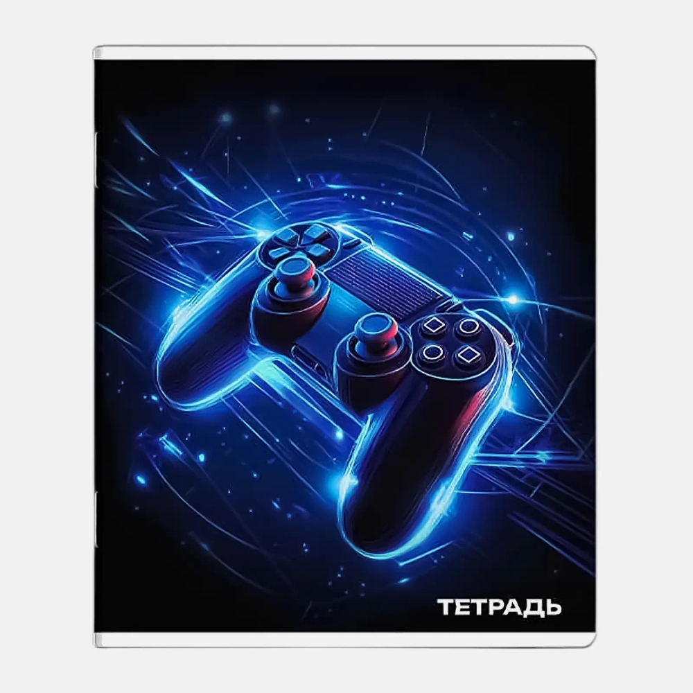 Тетрадь Феникс 48л А5+ клетка твин лак скрепка в ассортименте