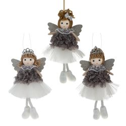 GAEM Изделие декоративное подвесное "Ангел", L9 W3 H18 см, 3в.
