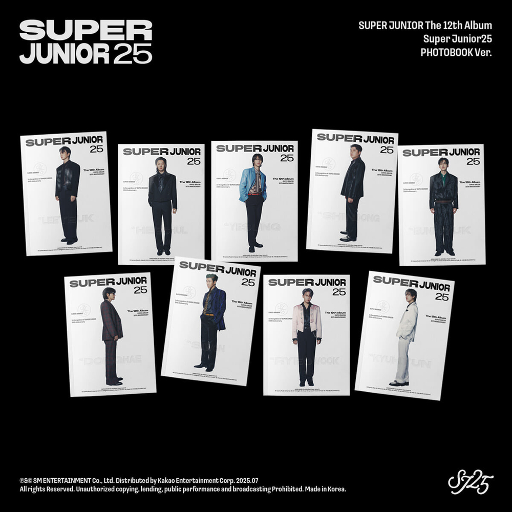 Альбом SUPER JUNIOR - Super Junior25 (Photobook Ver.)