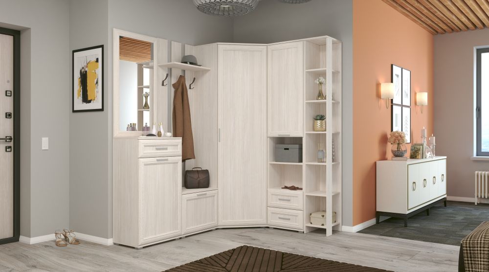 ДЖАЗ тумба с/з Анкор белый