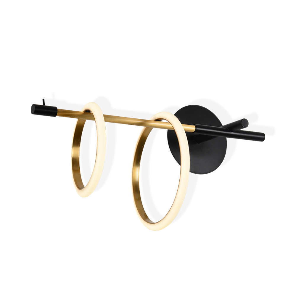 Wall design lamp Ulaop by Marchetti Illuminazione (2 lampshade )