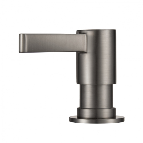 Дозатор для жидкого мыла Milacio MCU.933.GM, вороненая сталь