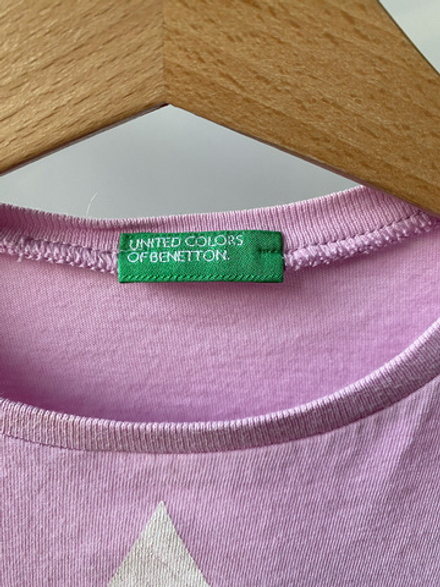 Хлопковая футболка Benetton, 98