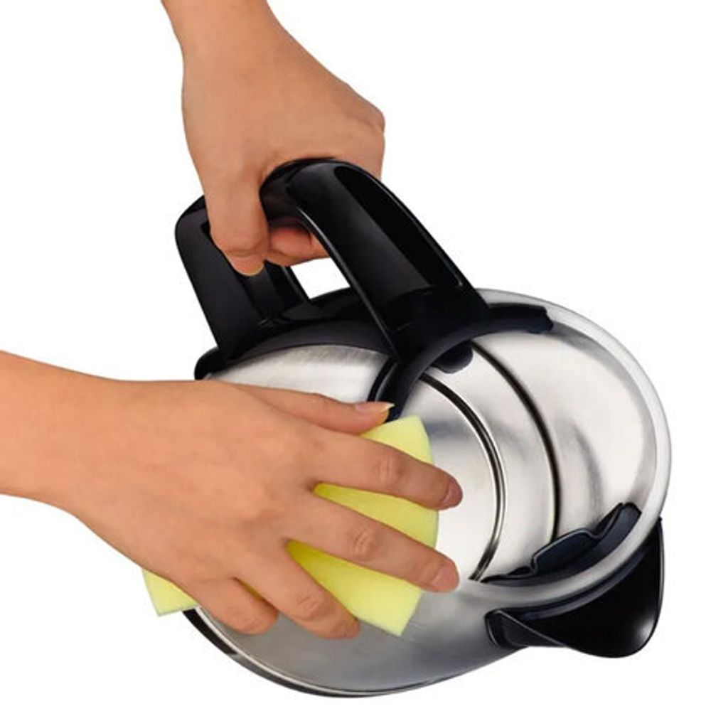 Чайник TEFAL KI150D30, 1,7 л, 2400 Вт, закрытый нагревательный элемент, сталь, серебристый, 7211001458