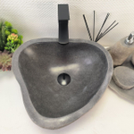 Раковина из речного камня RS-63886 (43*39*15) 0120