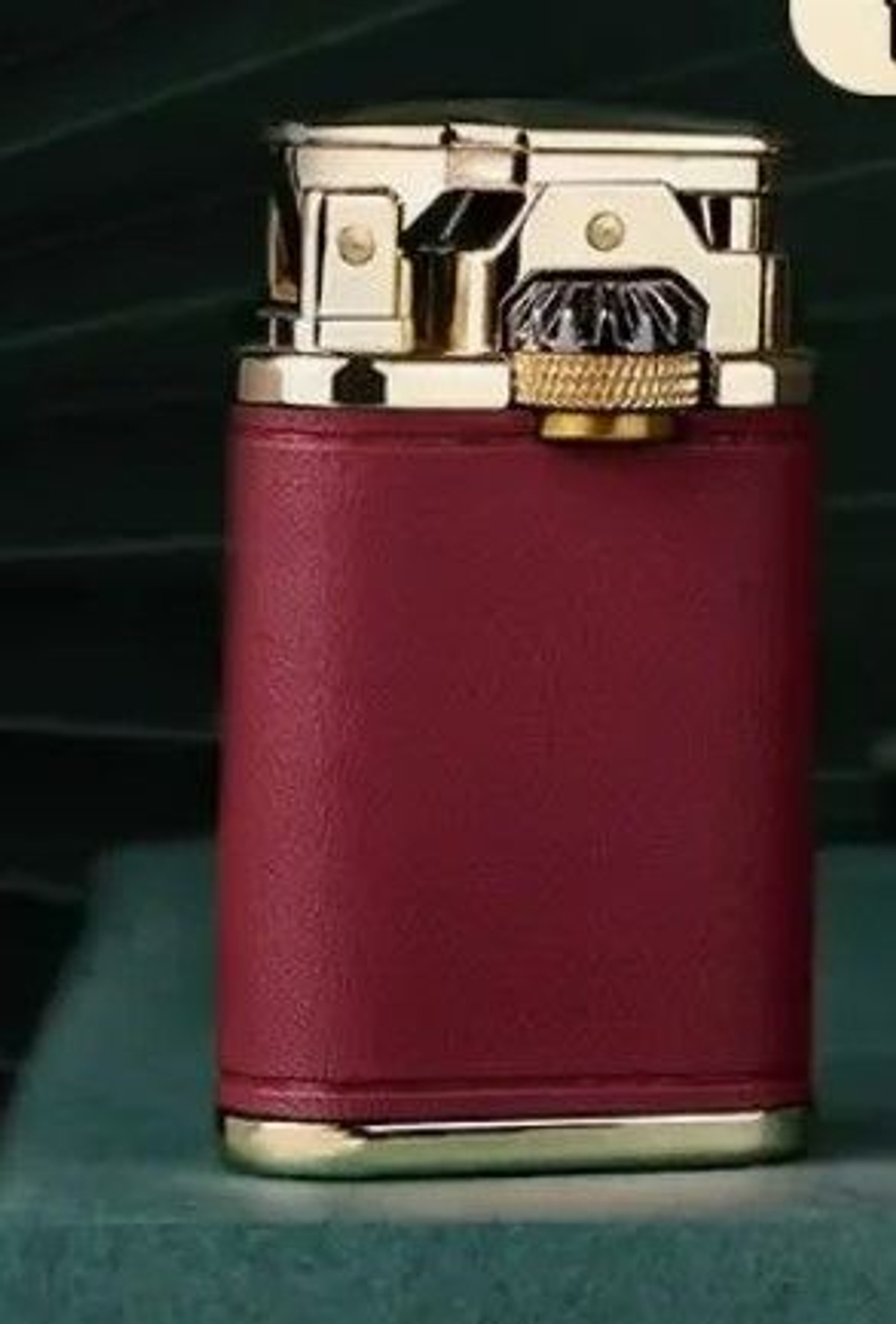 Зажигалка кремниевая синяя