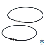 Ожерелье PHITEN RAKUWA NECKLACE LEASH MODEL II METAX черное
