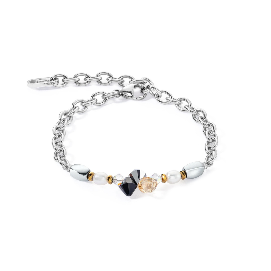 Браслет Coeur de Lion Black-Crystal 1134/30-1318