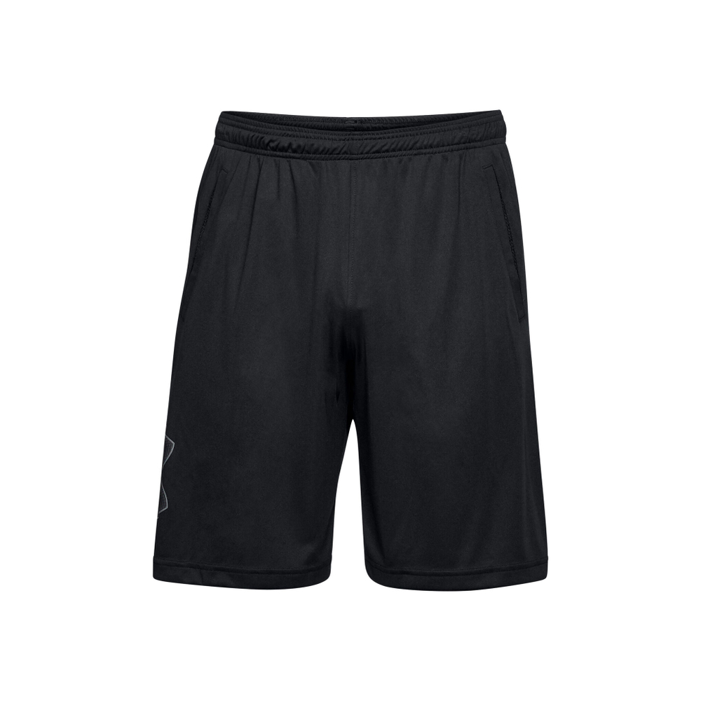 Мужские теннисные шорты Under Armour Tech Graphic Shorts Men - Black, Grey