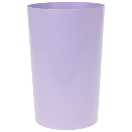 Вазон (пластик) "Инфинити" D15xH23см 4л (Сиреневый)