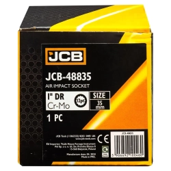 Головка ударная 1''12гр 35мм JCB JCB-48835