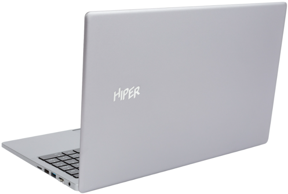 Ноутбук  HIPER DZEN 15.6 ", Core i5, 8 Гб RAM, 256 Гб SSD, Iris Xe Graphics, Серый