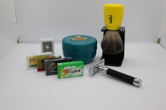 Набор для бритья т-образной бритвой Органический 4