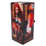 Интерактивный вибромастурбатор с функциями нагрева и толчков Огненная волшебница Солара Masturs Fire Sorceress Solara Multi Function Masturbator