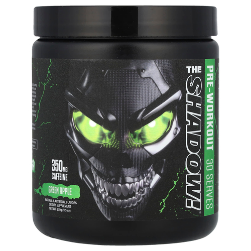 JNX Sports, The Shadow! ®, перед тренировкой, зеленое яблоко, 270 г (9,5 унции)