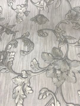 ОБОИ ART винил КОМПАКТНЫЙ на флизе 1,06х10 DAPHNA  СЕРЫЙ