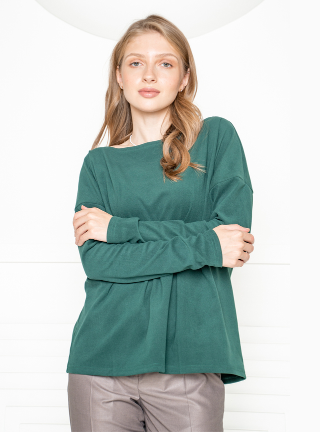 Лонгслив ИНЕС (Изумруд)