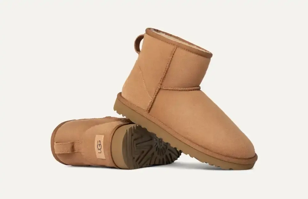 UGG Угги Classic Mini, каштановый