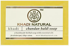 Натуральное мыло с сандалом и куркумой Khadi Natural Chandan Haldi Soap, 125 г