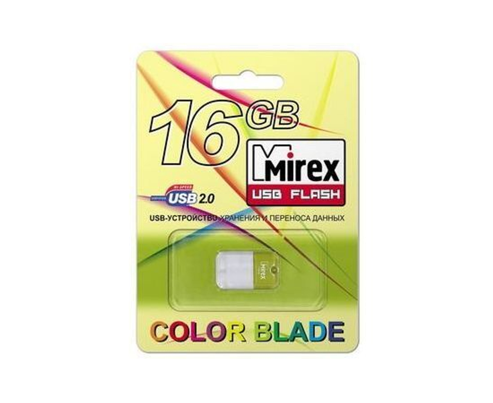 8 ГБ Флеш-накопитель USB 2.0 Mirex Arton Green / мини маленькая флешка