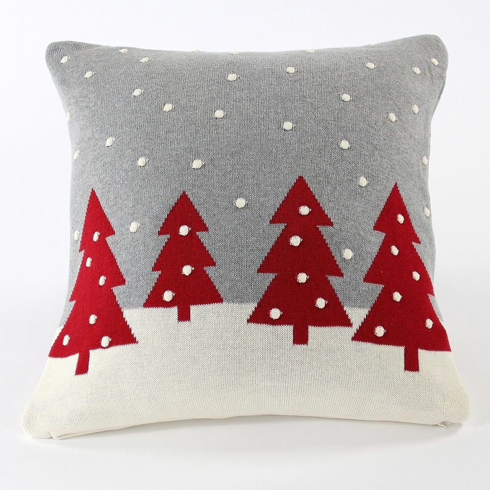 Подушка с орнаментом christmas story one, 45х45 см