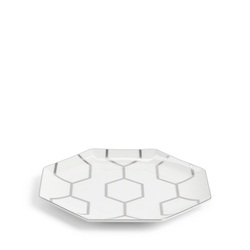 Wedgwood - Gio Platinum Тарелка для завтрака 23см / артикул   1063174  / GTIN 701587469425