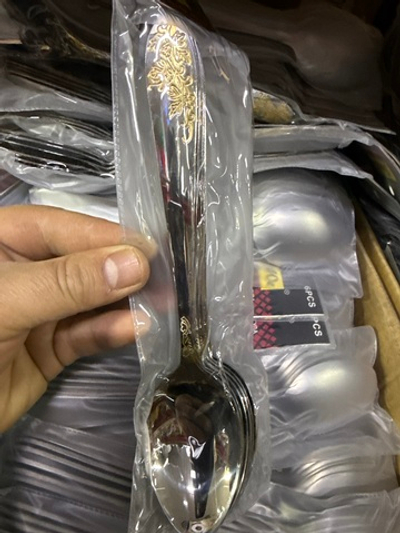 ложка с цветами