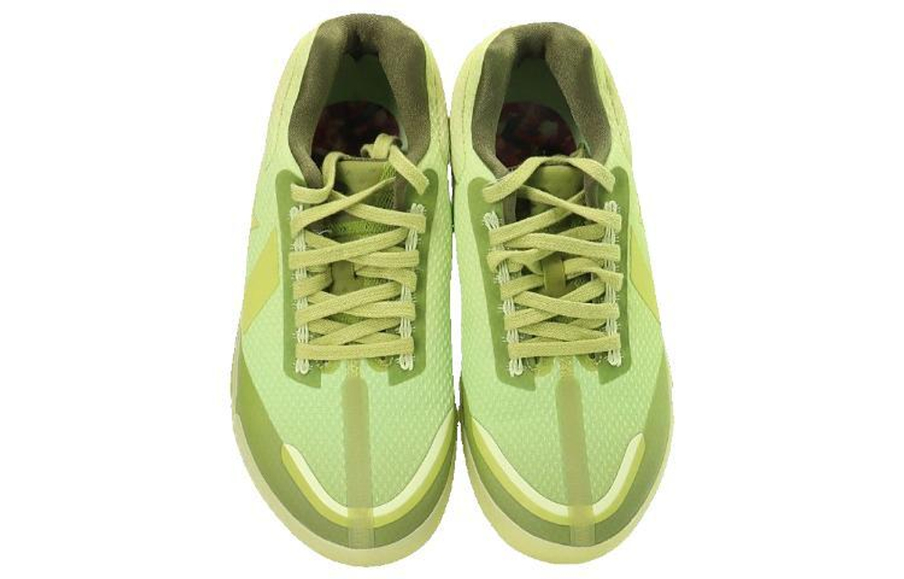 CONCEPTS x Converse All Star BB Evo round head lace-up PU fabric synthetic leather shock absorption, non-slip, wear-resistant wrapping support mid-top men's and women's actual combat basketball shoes the same style of green peach color